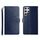 Per Samsung Galaxy S22 Ultra Y cuciture orizzontali Flip Leather Case (blu) Per Samsung Galaxy S22 Ultra Y cuciture orizzontali Flip Leather Case (blu)
