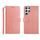 Per Samsung Galaxy S22 Ultra Y cuciture orizzontali Flip Leather Case (Oro rosa) Per Samsung Galaxy S22 Ultra Y cuciture orizzontali Flip Leather Case (Oro rosa)