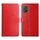 Per Asus Zenfone 8 Y cuciture orizzontali Flip Leather Case (rosso)
