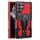 Per Samsung Galaxy S22 Ultra 5G Armor Warrior Shock AFROUP PC + TPU Custodia (Red) Per Samsung Galaxy S22 Ultra 5G Armor Warrior Shock AFROUP PC + TPU Custodia (Red)