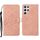 Per Samsung Galaxy S22 Ultra 5G Ethnic Ethnic Ethnic Excreated Pelle Telefono in pelle (rosa) Per Samsung Galaxy S22 Ultra 5G Ethnic Ethnic Ethnic Excreated Pelle Telefono in pelle (rosa)