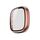 Per Fitbit Versa 3 / Versa / Sense Glassato Glass Glass Glass (Oro rosa)