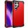 Per Samsung Galaxy S22 Ultra 5G PC + Custodia al telefono silicone (Red + Black) Per Samsung Galaxy S22 Ultra 5G PC + Custodia al telefono silicone (Red + Black)