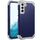 Per Samsung Galaxy S22 5G PC + Custodia al telefono in silicone (blu navy + grigio) Per Samsung Galaxy S22 5G PC + Custodia al telefono in silicone (blu navy + grigio)