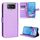 Per Asus Zenfone 7 ZS670KS / 7 Pro ZS671ks Diamond Texture Inveh Telefono (Purple) Per Asus Zenfone 7 ZS670KS / 7 Pro ZS671ks Diamond Texture Inveh Telefono (Purple)