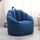 Divano pigro di cotone rimovibile e lavabile in stoffa (Royal Blue)
