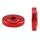 10 pezzi Knurled in lega di alluminio a strato singolo da dado a mano, specifica del prodotto: M6-D20*5Red 10 pezzi Knurled in lega di alluminio a strato singolo da dado a mano, specifica del prodotto: M6-D20*5Red