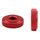 10 pezzi Knurled in lega di alluminio a strato singolo da dado a mano, specifica del prodotto: M8-D20*6Red 10 pezzi Knurled in lega di alluminio a strato singolo da dado a mano, specifica del prodotto: M8-D20*6Red