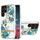 Per Samsung Galaxy S22 Ultra 5G Ring IMD Flowers TPU Telefono (Blue Rose)