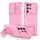 Per Samsung Galaxy S21 Ultra 5G Solto stereoscopico Custodia per telefono a camshield (rosa) Per Samsung Galaxy S21 Ultra 5G Solto stereoscopico Custodia per telefono a camshield (rosa)