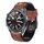 Per Huawei Watch GT3 Pro 46mm Cinturino in pelle di silicone con struttura in bambù (marrone) Per Huawei Watch GT3 Pro 46mm Cinturino in pelle di silicone con struttura in bambù (marrone)