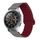 Per Xiaomi Haylou RT / RT2 / GST / GS / RS3 Cinturino in silicone magnetico con fibbia inversa universale (grigio vino rosso) Per Xiaomi Haylou RT / RT2 / GST / GS / RS3 Cinturino in silicone magnetico con fibbia inversa universale (grigio vino rosso)