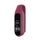 Per Xiaomi Mi Band 7/6/5/4 Custodia per orologio in silicone con clip in lamiera d'acciaio (rosso vino) Per Xiaomi Mi Band 7/6/5/4 Custodia per orologio in silicone con clip in lamiera d'acciaio (rosso vino)