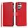 Per Samsung Galaxy S22 Ultra 5G Case in pelle a flip orizzontale in microfibra (rosso) Per Samsung Galaxy S22 Ultra 5G Case in pelle a flip orizzontale in microfibra (rosso)