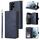 Per Samsung Galaxy S22 Ultra 5G 9 Slot Carni Casina Wallet Casella di pelle (blu) Per Samsung Galaxy S22 Ultra 5G 9 Slot Carni Casina Wallet Casella di pelle (blu)