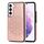 Per Samsung Galaxy S22+ 5G Doppio mandala PU+ TPU Custodia (oro rosa)