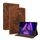 Per Lenovo M10 Plus 10.3 TB-X606F/TB-X606X TABLET CETTURA COMPRENDITO FLOWER (marrone)