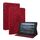 Per Amazon Kindle Fire HD 8 2018/2017/2016/2015 Casetto in pelle in pelle in rilievo a farfalla (rosso) Per Amazon Kindle Fire HD 8 2018/2017/2016/2015 Casetto in pelle in pelle in rilievo a farfalla (rosso)