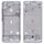 Per Samsung Galaxy S20 FE 5G SM-G781B Cornice con cornice centrale (argento) Per Samsung Galaxy S20 FE 5G SM-G781B Cornice con cornice centrale (argento)