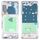 Per Samsung Galaxy S21 + 5G SM-G996B Cornice centrale con cornice (argento) Per Samsung Galaxy S21 + 5G SM-G996B Cornice centrale con cornice (argento)