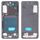 Per Samsung Galaxy S21 5G SM-G991B Cornice centrale con cornice (nera)