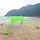 Tenda da campeggio in campeggio da baldacchino di spiaggia per esterni, dimensioni: 210x160x150 cm (verde)