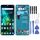 Schermo LCD originale per digitalizzatore TCL 10 Pro Assemblaggio completo con cornice (verde)