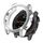 Per Garmin Fenix 7 TPU Half Pack Scack Electroplating Watch Case (argento) Per Garmin Fenix 7 TPU Half Pack Scack Electroplating Watch Case (argento)