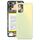 Per OPPO Realme Q3 Pro 5G / Realme Q3 Pro Carnival Cover posteriore batteria originale + cornice centrale (giallo)