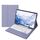 Custodia da tavoletta tablet bluetooth slot a penna t800b per Samsung Galaxy Tab S8+/S7+/S7 FE (viola) Custodia da tavoletta tablet bluetooth slot a penna t800b per Samsung Galaxy Tab S8+/S7+/S7 FE (viola)