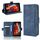Per Ulefone Armor X10 / X10 Pro Skin Feel Canture Texture Slot Case in pelle (blu) Per Ulefone Armor X10 / X10 Pro Skin Feel Canture Texture Slot Case in pelle (blu)