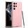 Per Samsung Galaxy S22 Ultra 5G GKK Custodia per la pelle ultra-sottile con stilo (rosa) Per Samsung Galaxy S22 Ultra 5G GKK Custodia per la pelle ultra-sottile con stilo (rosa)