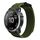 26mm gancio e anello di fissaggio in nylon watch banda (verde)