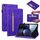 Per Oppo Pad 11 Skin Sent Solid Cinta Cinta Cinta Canda da tavoletta (viola) Per Oppo Pad 11 Skin Sent Solid Cinta Cinta Cinta Canda da tavoletta (viola)