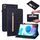 Per OPPO Realme Pad Mini 8.7 Spazio di pelle Solido Casetto in pelle con cerniera a colori (nero) Per OPPO Realme Pad Mini 8.7 Spazio di pelle Solido Casetto in pelle con cerniera a colori (nero)