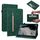 Per Nokia T20 10.4 2021 Spazio di pelle Solido Casetto in pelle con cerniera (verde) Per Nokia T20 10.4 2021 Spazio di pelle Solido Casetto in pelle con cerniera (verde)