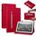 Per Amazon Kindle Fire HD 8 Skin Feel Cinte Crush Color Zipper Call (rosso) Per Amazon Kindle Fire HD 8 Skin Feel Cinte Crush Color Zipper Call (rosso)
