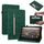 Per Amazon Kindle HD 8 2020 Spazio Spazio Solido Casetto in pelle intelligente Cinta Smart (verde)