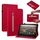 Per Amazon Kindle HD 10 2021 / HD 10 Plus 2021 Spazio Spazio Solido Casetto in pelle intelligente in pelle (rosso) Per Amazon Kindle HD 10 2021 / HD 10 Plus 2021 Spazio Spazio Solido Casetto in pelle intelligente in pelle (rosso)