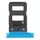 Vassoio della scheda SIM + vassoio della scheda SIM per Asus Rog Telefono 5 ZS673KS (blu) Vassoio della scheda SIM + vassoio della scheda SIM per Asus Rog Telefono 5 ZS673KS (blu)