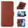 Per Samsung Galaxy S22 5G Texture Pelle Texture Case (Brown)