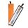 5 pezzi Universal Watch Strap Box Box Box, stile: arancione a lungo tipo nero 5 pezzi Universal Watch Strap Box Box Box, stile: arancione a lungo tipo nero