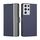 Per Samsung Galaxy S21 Ultra 5G Twill Texture Latero Pulsante Telefono (blu) Per Samsung Galaxy S21 Ultra 5G Twill Texture Latero Pulsante Telefono (blu)