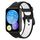 Per Huawei Watch Fit 2 Cinturino in silicone traspirante bicolore (nero + bianco) Per Huawei Watch Fit 2 Cinturino in silicone traspirante bicolore (nero + bianco)
