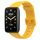 Per cinturino in silicone a tinta unita Xiaomi Mi Band 7 Pro (giallo)