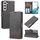 Per Samsung Galaxy S22 5G Casa di telefono in pelle Flip Classic Flip (nero) Per Samsung Galaxy S22 5G Casa di telefono in pelle Flip Classic Flip (nero)