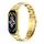 Per Xiaomi Mi Band 7 /7 NFC Mijobs CS CS Banda di orologi in acciaio inossidabile in metallo (oro) Per Xiaomi Mi Band 7 /7 NFC Mijobs CS CS Banda di orologi in acciaio inossidabile in metallo (oro)