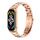 Per Xiaomi Mi Band 7 /7 NFC Mijobs CS CS Gada in acciaio inossidabile in metallo a tre bead (rosa oro) Per Xiaomi Mi Band 7 /7 NFC Mijobs CS CS Gada in acciaio inossidabile in metallo a tre bead (rosa oro)