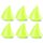 6pcs decorazione da ventosa per il diavolo del casco motociclistico: piccole corna (verde fluorescente) 6pcs decorazione da ventosa per il diavolo del casco motociclistico: piccole corna (verde fluorescente)