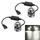 1 Pair H7 27W / DC12V Car Aluminum Alloy LED Headlight (White Light)